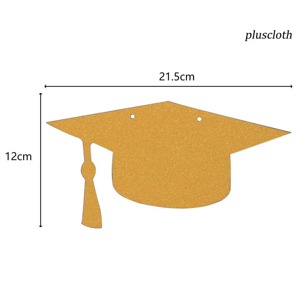 1 Set Băng Rôn Màu Vàng Lấp Lánh Dùng Trang Trí Tiệc Tốt Nghiệp