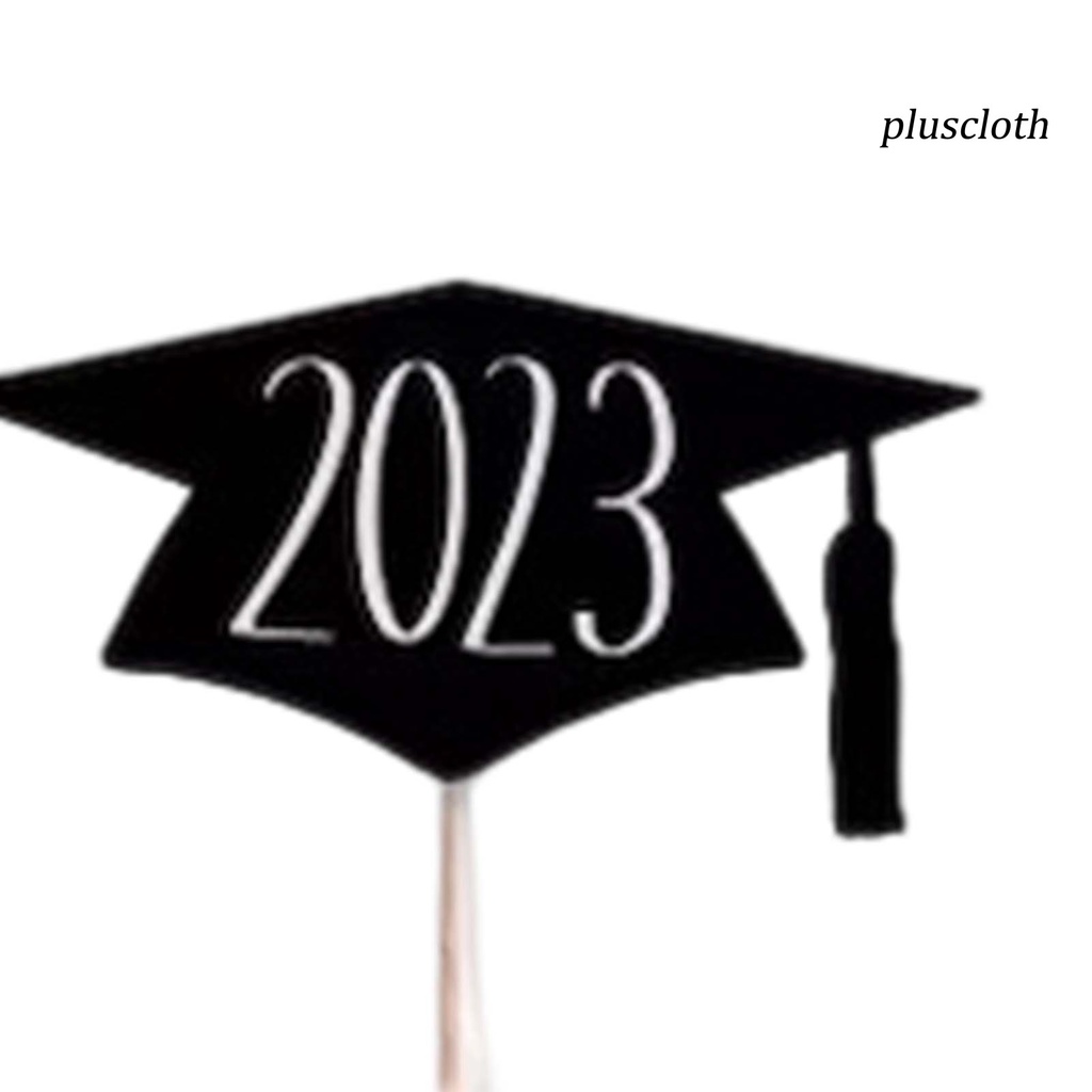 Set 10 Que Tăm Xỉa Răng Kèm Mũ Giấy Trang Trí Bánh Kem