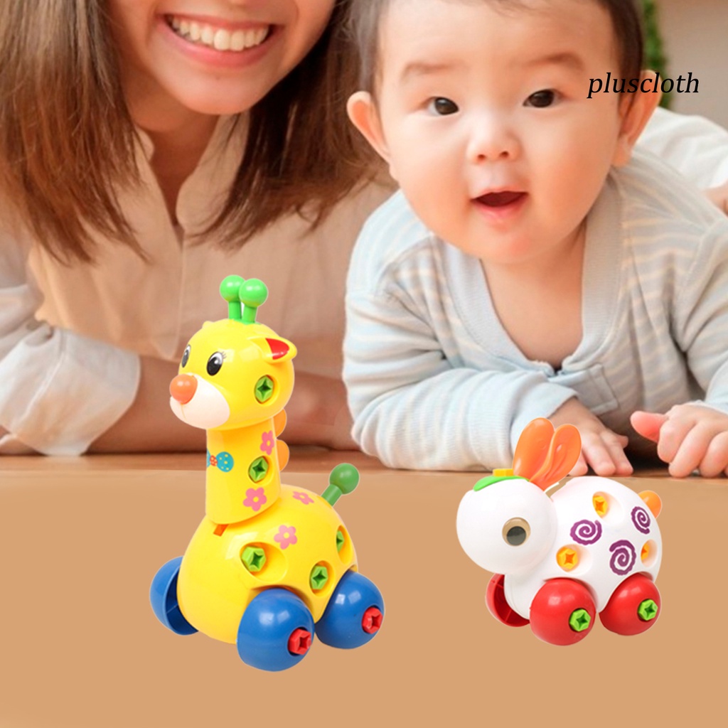 Đồ Chơi Ốc Vít Vặn Hình Động Vật Sáng Tạo Giúp Rèn Luyện Khả Năng Tập Trung Cho Bé