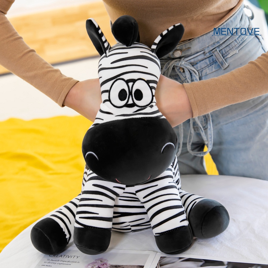 Thú Nhồi Bông Hình Ngựa Vằn Hoạt Hình Đa Năng Cao 40cm