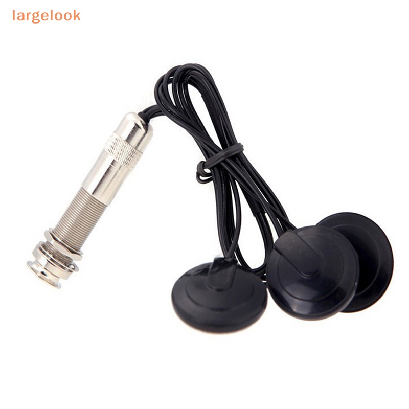 Pickup 3 Cổng 6.35mm Thông Dụng Cho Đàn Guitar Acoustic Ukulele Mandolin