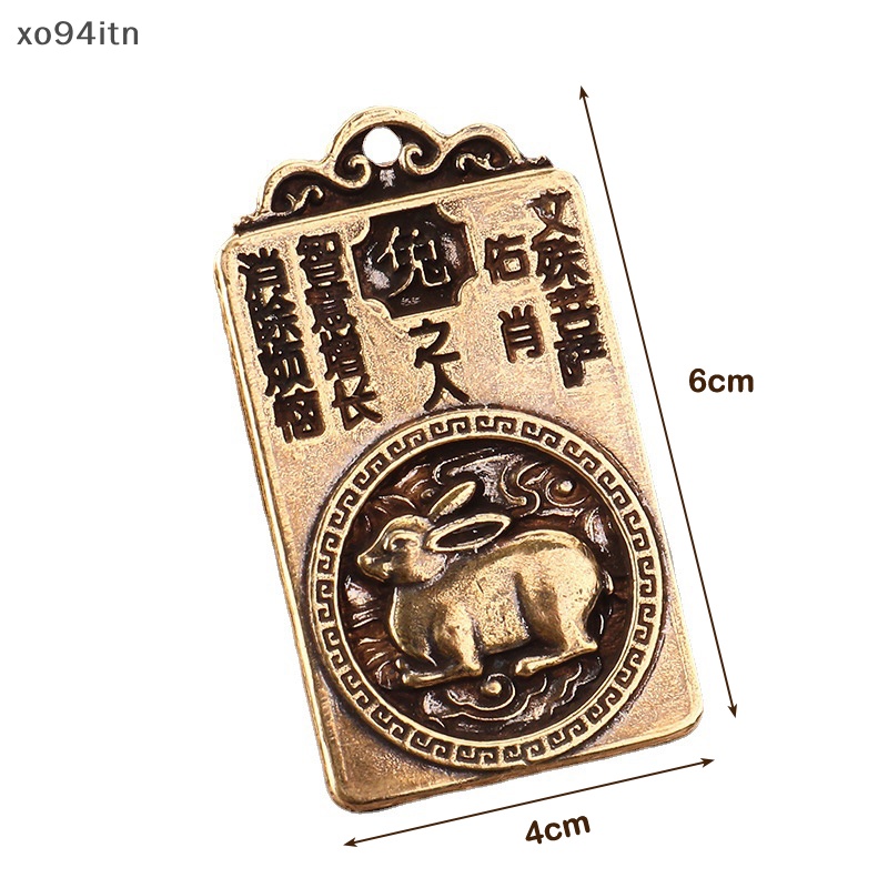 Vòng Tay / Vòng cổ / Móc Khóa Bùa Hộ Mệnh Trung Quốc Bằng Đồng Thau Cong Cho Nam Và Nữ