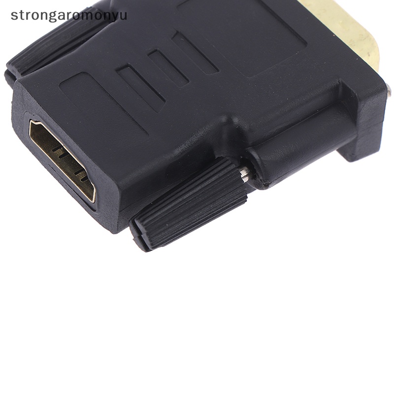 Đầu Nối Chuyển Đổi HDMI Cái Sang VGA 24 + 1Pin DVI Đực