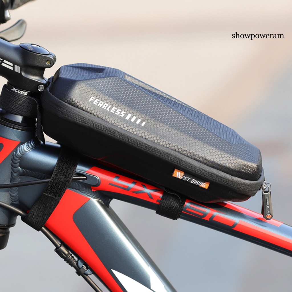 Túi Vỏ Cứng EVA Chống Thấm Nước Dung Tích Lớn 1.5L Gắn Khung Xe Đạp