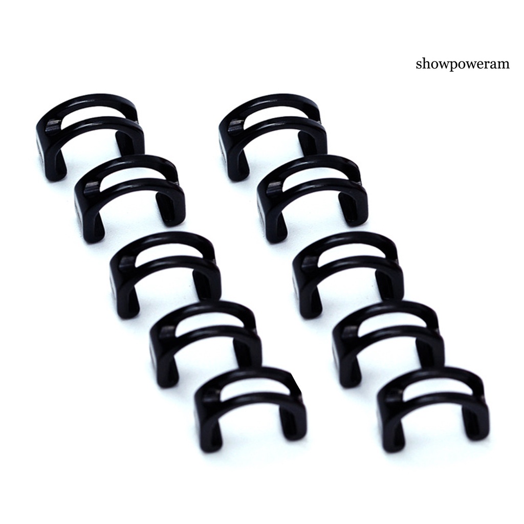 Set 10 Khóa Cài Chữ C SP-10 CNC Đơn Giản Chống Ăn Mòn Cài Đặt Dây Phanh Xe Đạp