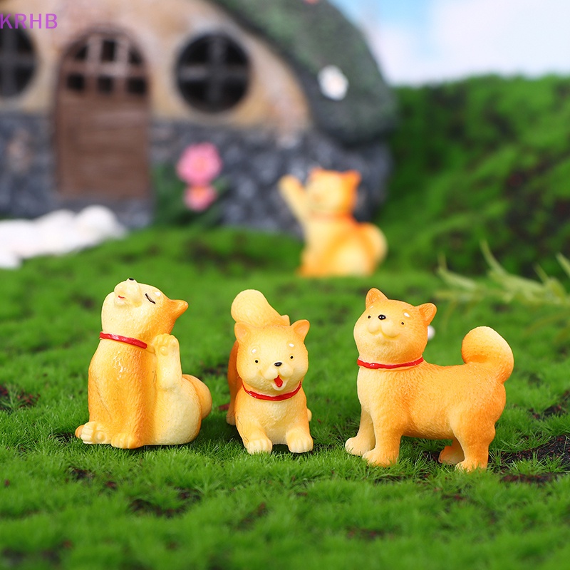 1 Mô Hình Chó Shiba Inu Vàng Đáng Yêu Mới