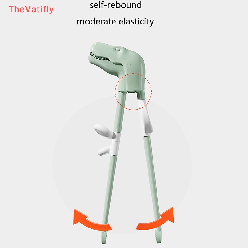 [Thevalifly] Dụng Cụ Ăn Sushi Chống Trượt Hình Khủng Long Dễ Thương Cho Bé