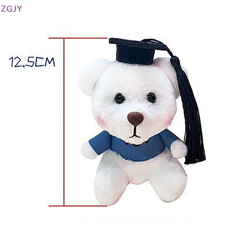 1 Chú Gấu Teddy Nhồi Bông Đội Nón Tốt Nghiệp Mới