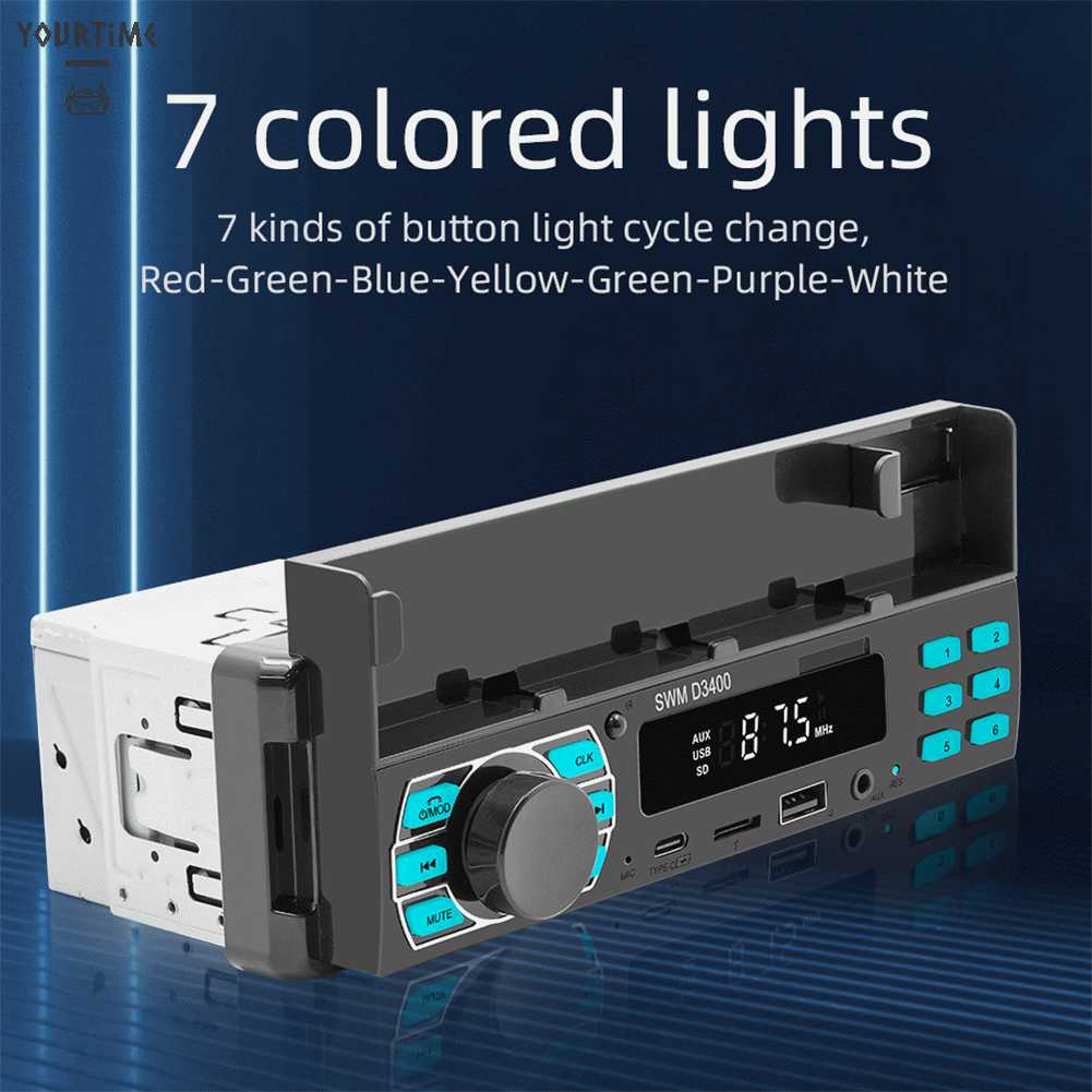 Bộ Điều Khiển Từ Xa Hỗ Trợ Thẻ Âm Thanh Nổi Trên Xe Hơi