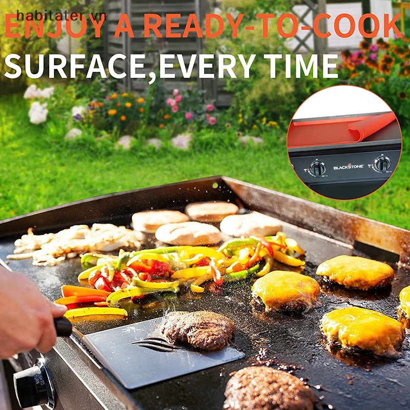 Thảm Silicone Chia Ngăn 36 &quot;Chịu Được Sức Nặng Dùng Cho Blackstone, Chất Liệu Cấp Thực Phẩm