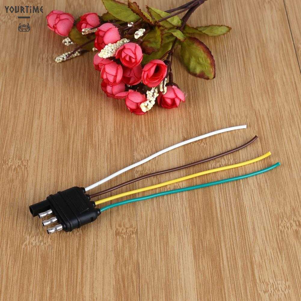 Bộ Dây Điện 4 Pin Tiêu Chuẩn Mỹ Cho Xe Tải