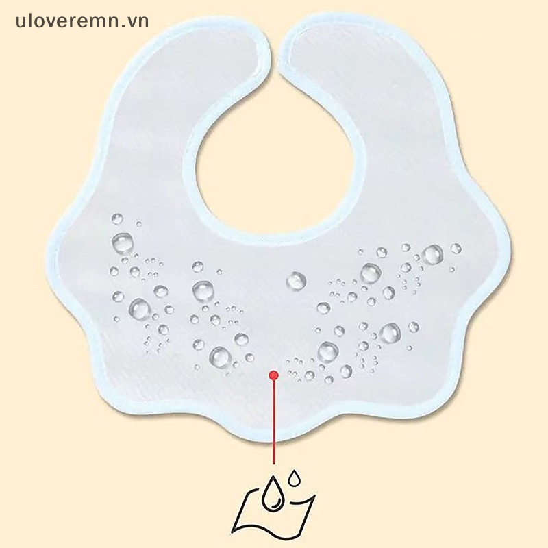 Yếm Ăn Cotton Họa Tiết Hoạt Hình Xinh Xắn Dành Cho Các Bé