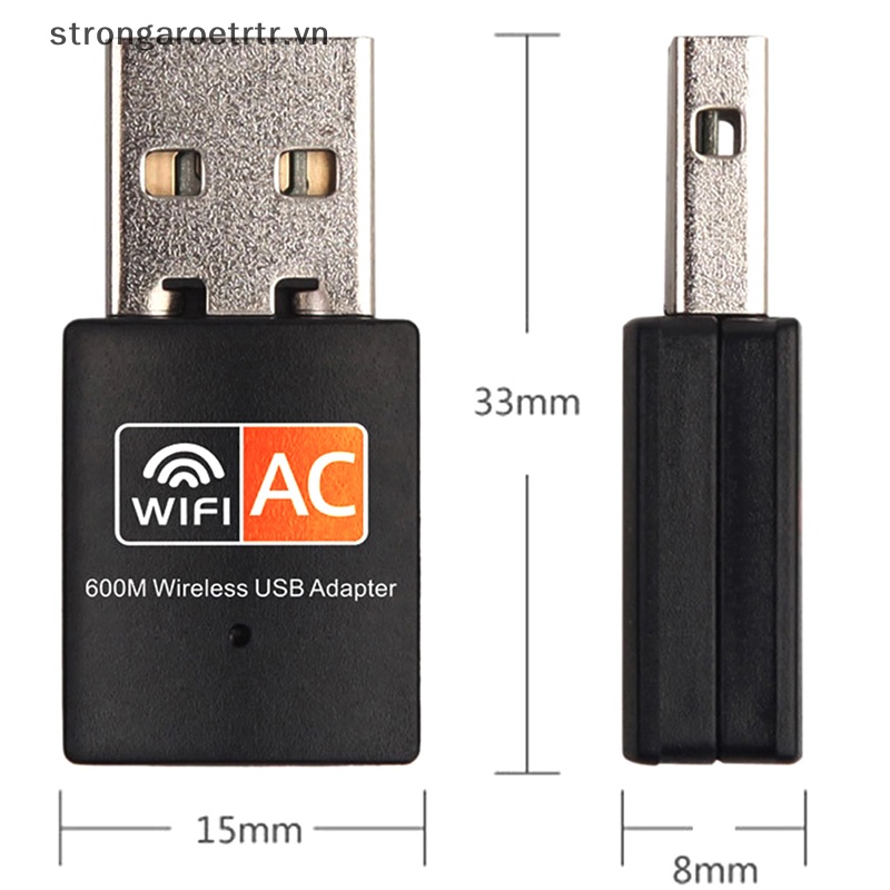 Usb Thu Sóng WIFI Băng Tần Kép 2.4G WD-4501AC USB 600Mbps Chất Lượng Cao