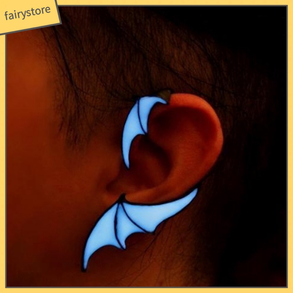 1 Khuyên Kẹp Vành Tai Hình Hoa Bướm Lấp Lánh Thời Trang