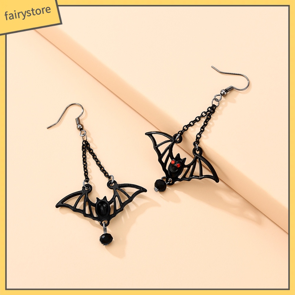 Bông Tai Hình Dơi Sáng Tạo Thời Trang Halloween Dành Cho Nữ