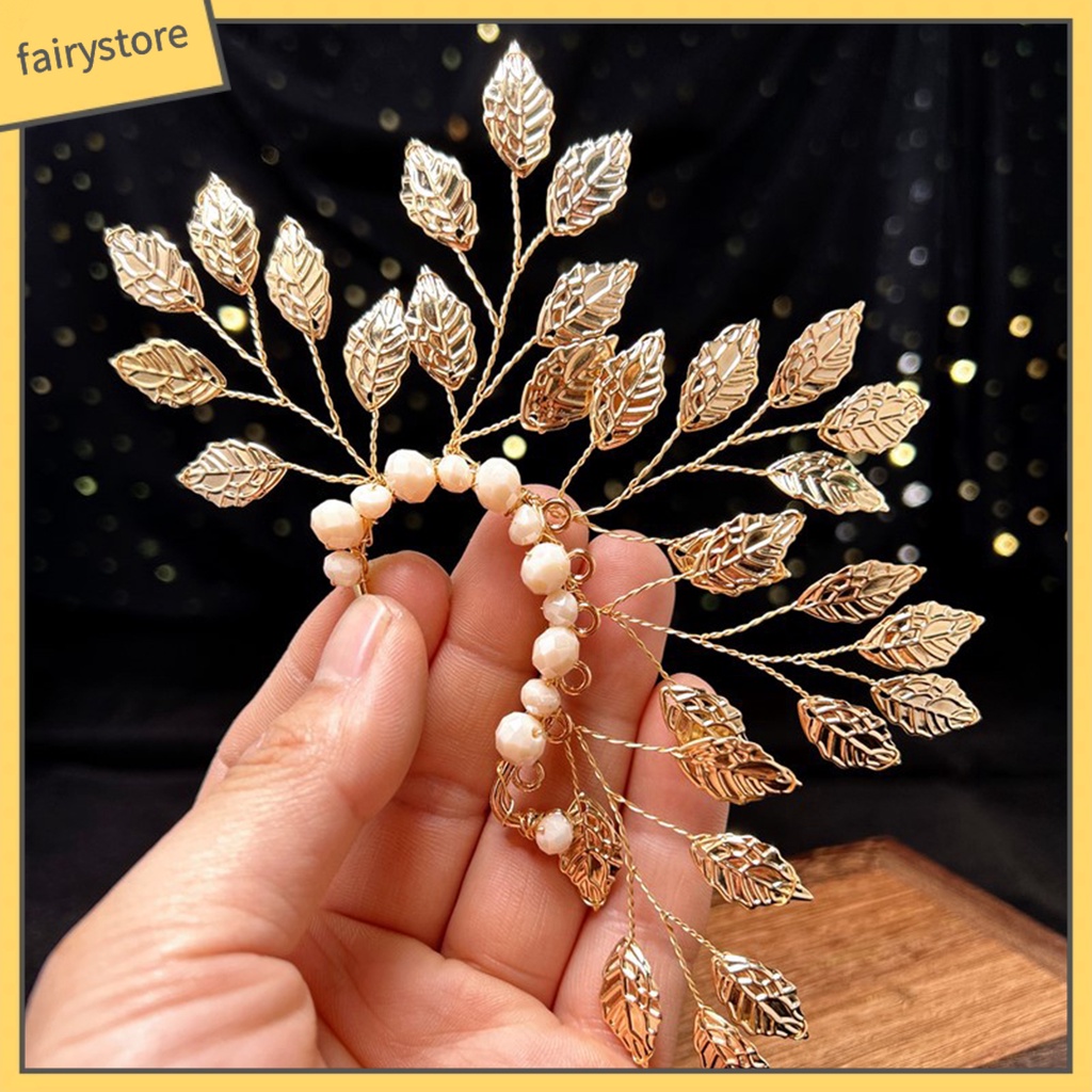 [FRO] 1 Khuyên Tai Dạng Kẹp Bằng Kim Loại Không Cần Xỏ Lỗ Hình Chiếc Lá Phong Cách Vintage Tinh Tế Cho Nữ