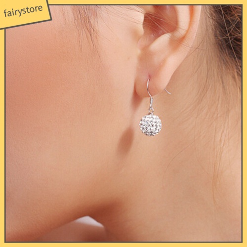 Bông Tai Mạ Bạc Mềm Mại Thời Trang Dành Cho Nữ