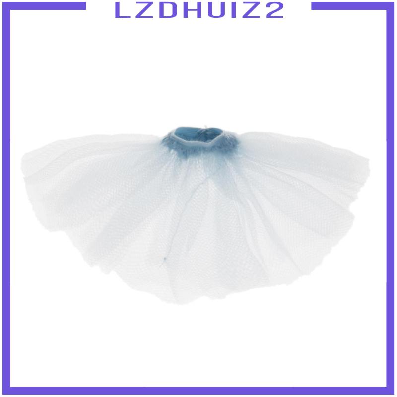 [Lzdhuiz] Váy Dự Tiệc Búp Bê Màu Trắng