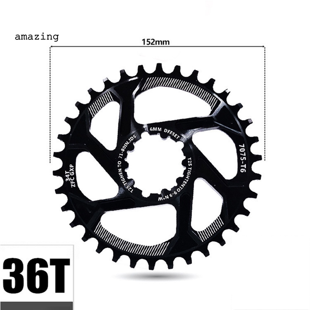 Bánh Răng Dây Xích 6mm Cho Xe Đạp Leo Núi 30 / 32 / 34 / 36T GXP XX1 X0 X9