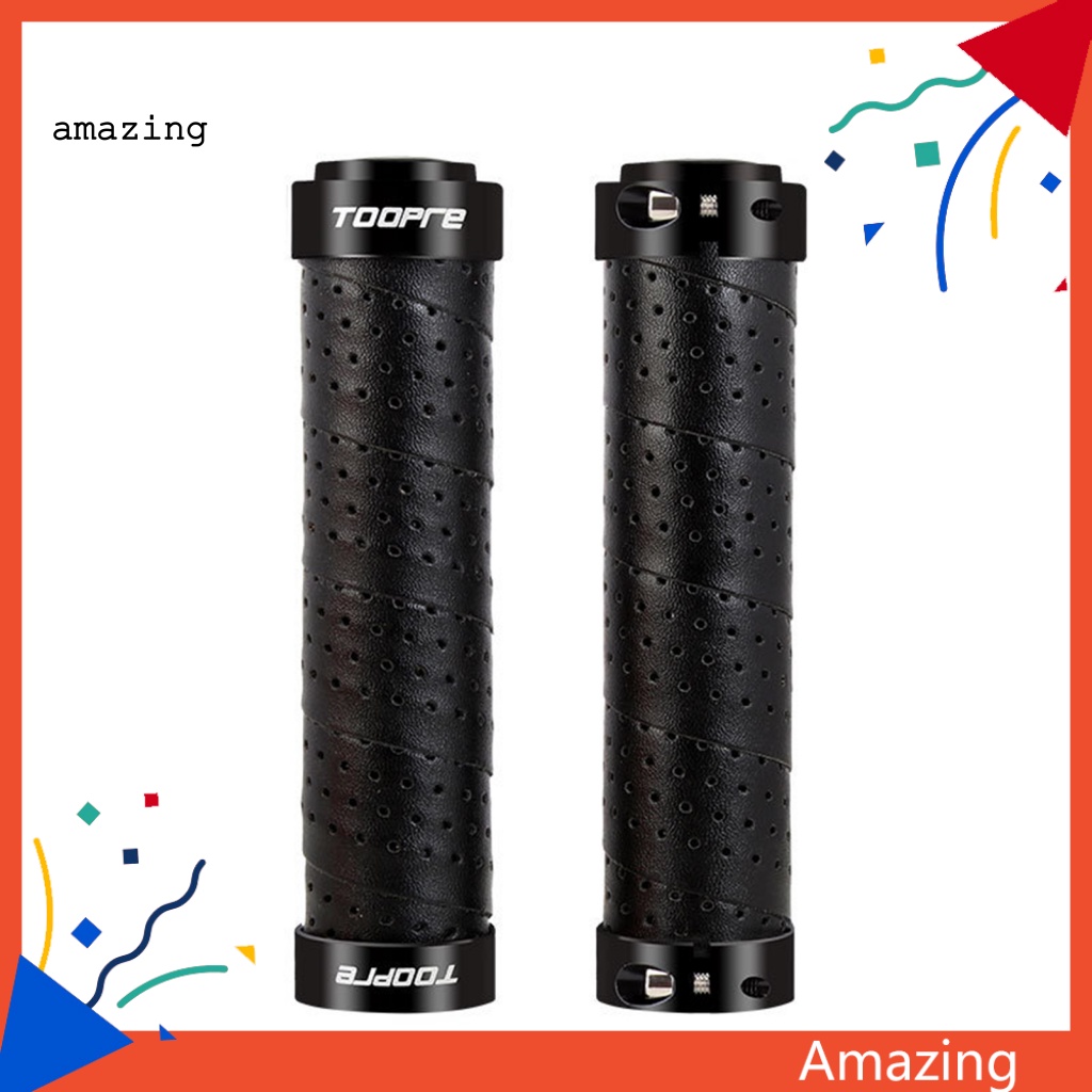 1 Bộ Vỏ Bọc Tay Lái Xe Đạp Chống Sốc / Mưa / Trượt Có Lỗ Cắm Thoáng Khí