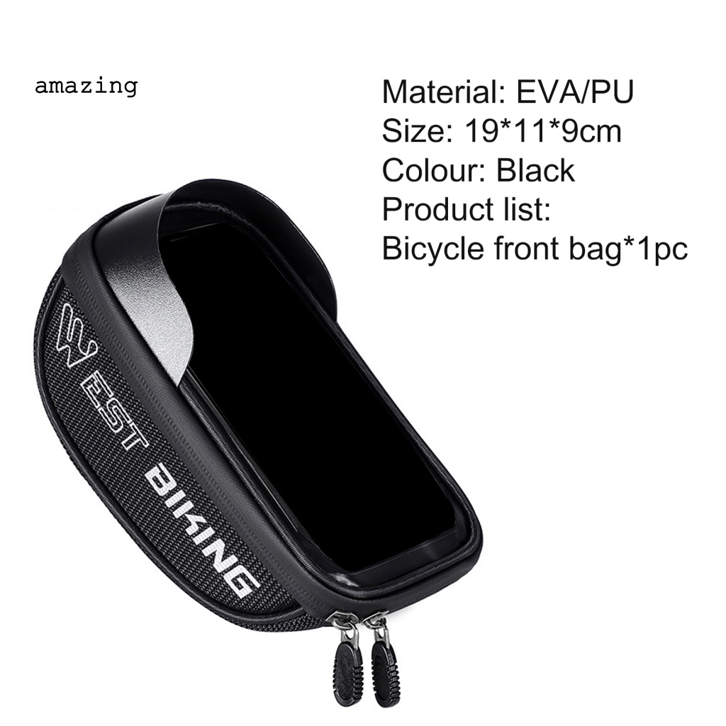 Túi Đựng Điện Thoại Chống Sốc Chống Thấm Nước Thiết Kế Phản Quang Cho Xe Đạp Leo Núi
