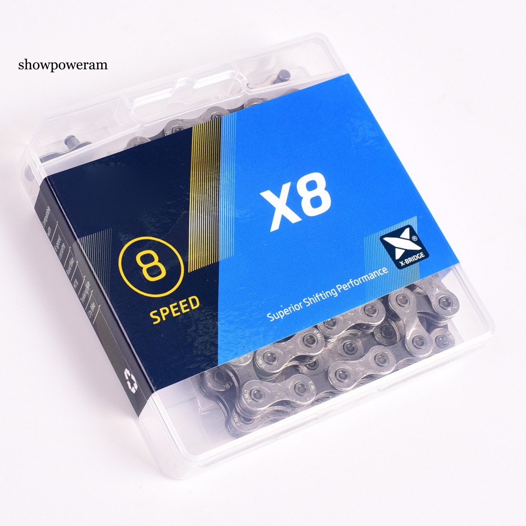 Dây Xích Xe Đạp Leo Núi 116 Mắt Tốc Độ 8 / 24 Siêu Nhẹ