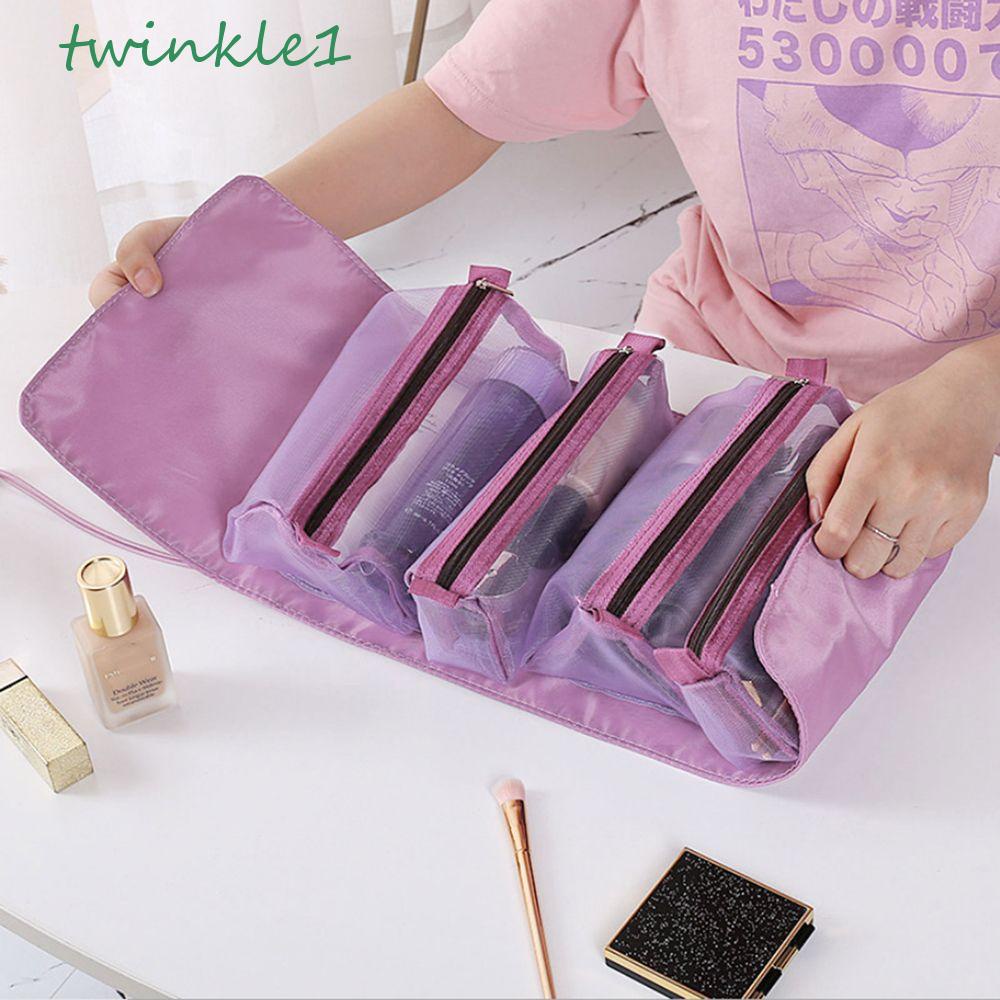 Túi Lưới Đựng Đồ Trang Điểm 4 Trong 1 Tiện Dụng