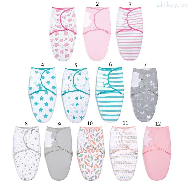 Chăn Quấn Bé Sơ Sinh Bằng Cotton Mềm Mại Tiện Dụng