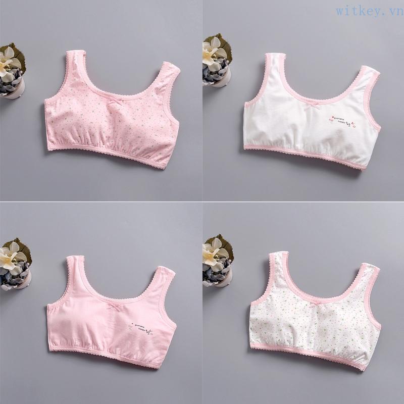 Áo Ngực Thể Thao Bằng Cotton In Họa Tiết Xinh Xắn Thời Trang Cho Nữ