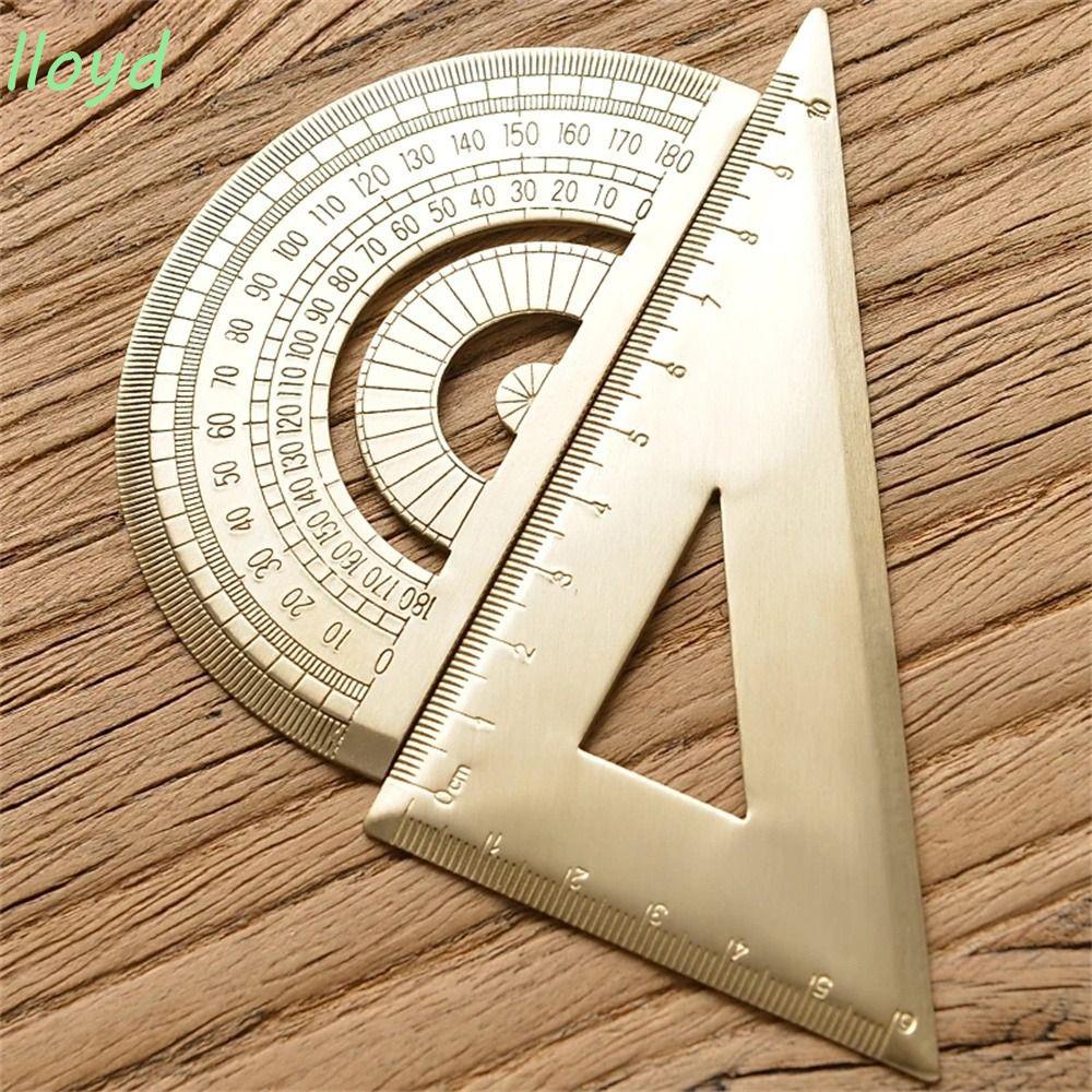 Thước Thẳng Bằng Kim Loại Dùng Vẽ Tranh Sáng Tạo Cho Trẻ Em