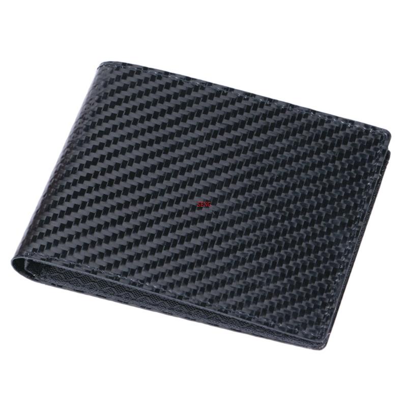 Ví Đựng Thẻ ID Bằng Sợi Carbon Dạng Gập Tiện Dụng Cho Nam
