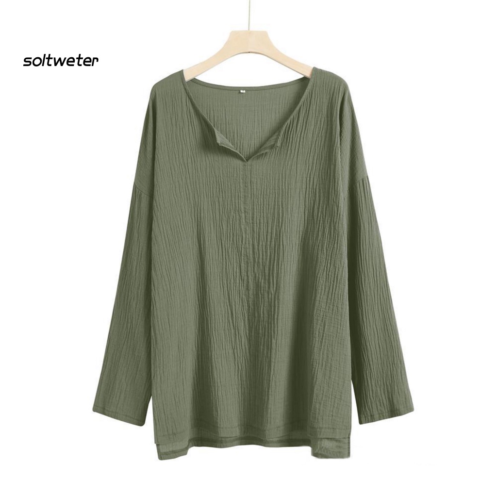 Áo Thun Mỏng Nhẹ Cổ Chữ V Tay Dài Màu Sắc Đơn Giản Thời Trang Cho Nam