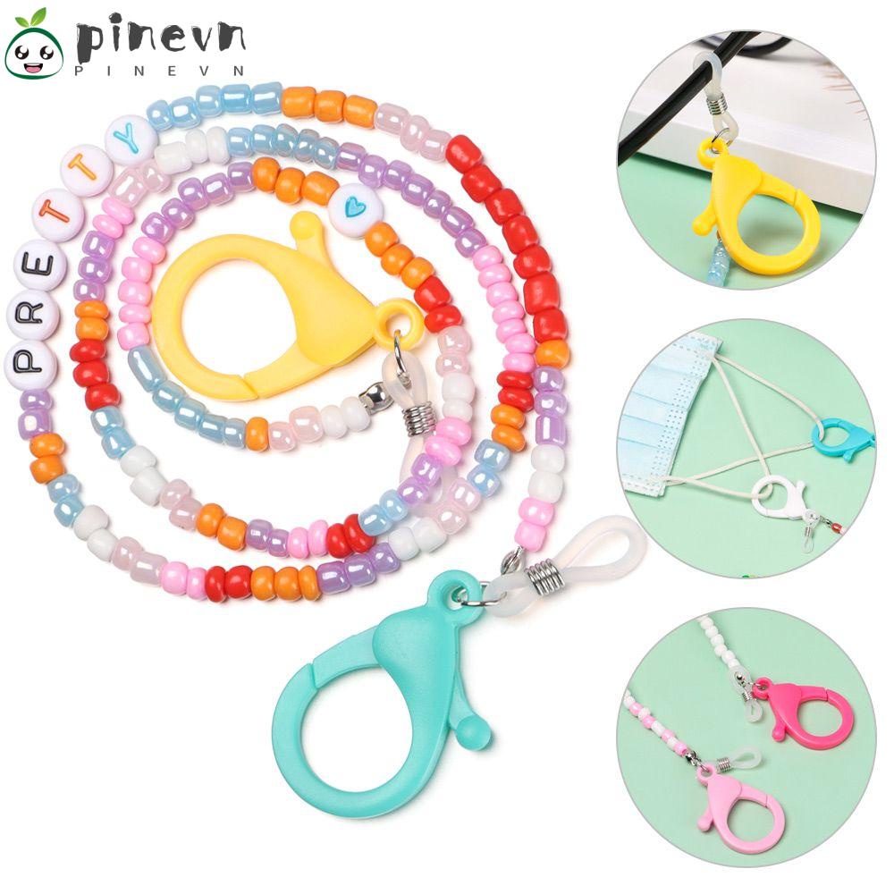 Dây Chuỗi Hạt Bằng Acrylic In Chữ Thời Trang