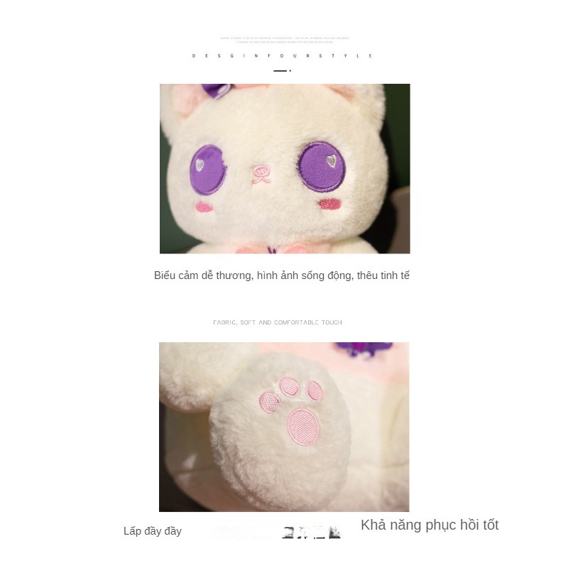 Búp Bê Nhồi Bông Hình Thỏ Bunny Dễ Thương Cho Bé