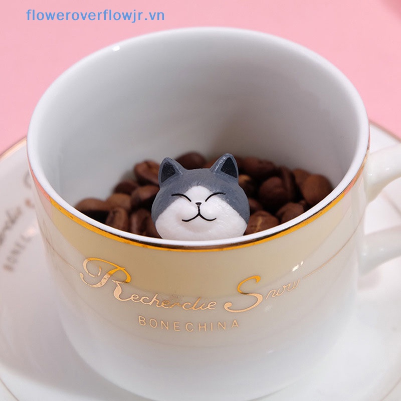 Mô Hình Chú Mèo Đồ Chơi Trang Trí Nhà Cửa