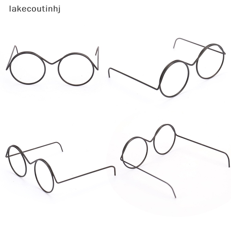 Mắt Kính Gọng Tròn Không Tròng Thời Trang Cho Búp Bê