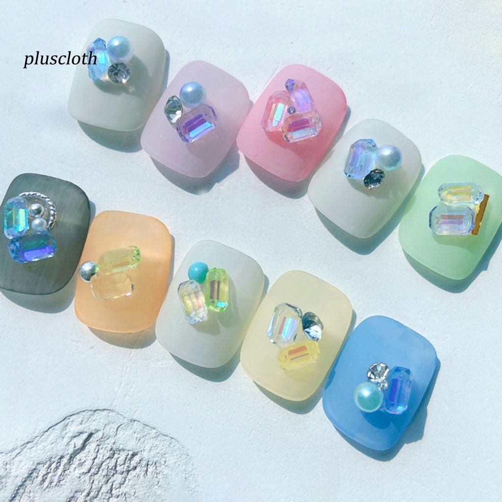 Set 100 Hạt Đá 3D Trang Trí Móng Tay Sau Lưng