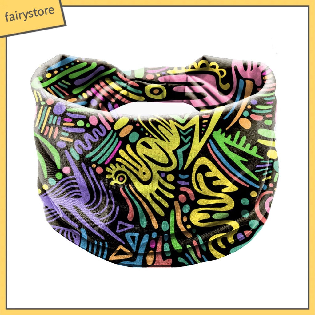 Băng Đô Cài Tóc Bản Rộng Thấm Hút Mồ Hôi Nhanh Khô Co Giãn In Họa Tiết Caro Phong Cách Bohemia Cho Nữ