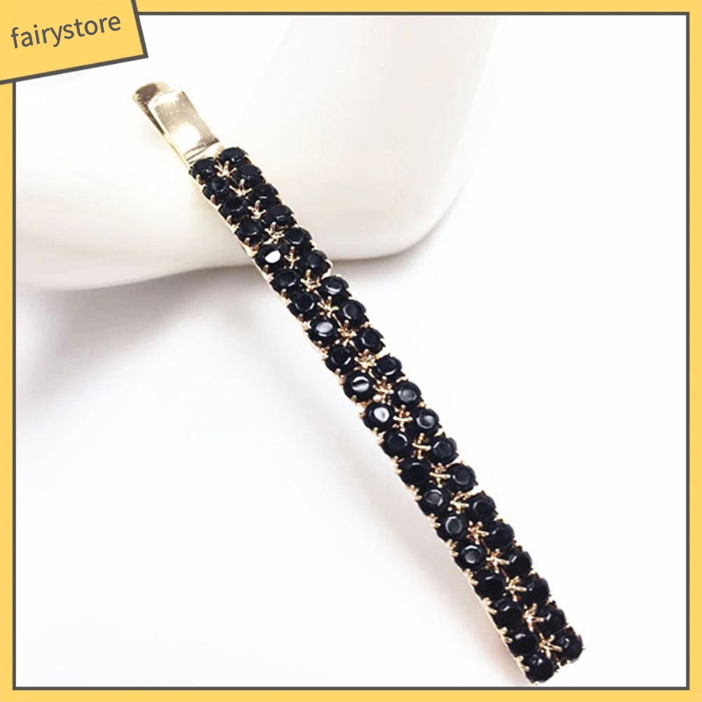 Kẹp Tóc Đính Đá Thời Trang Cho Nữ 1 Hàng