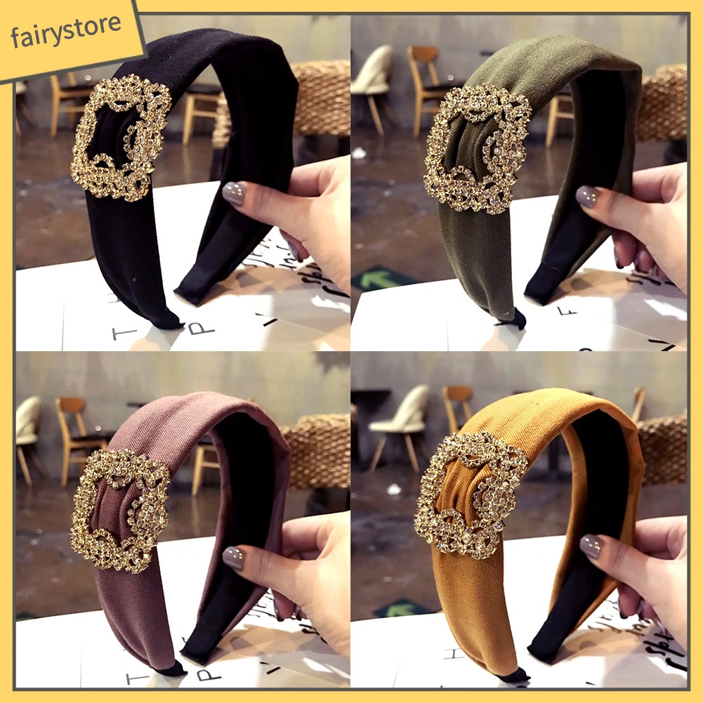 Cài Tóc Đính Đá Hình Chữ Nhật Bản To Thời Trang Cho Nữ