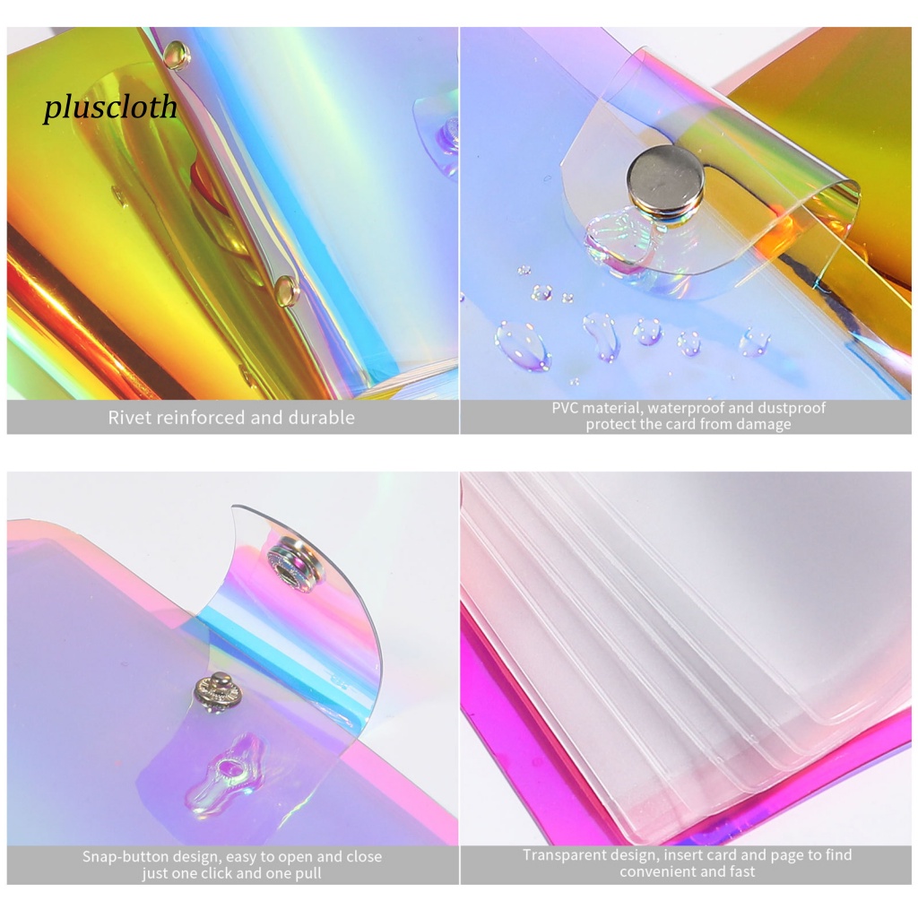 Túi Đựng Mẫu Trang Trí Móng Tay Trong Suốt Nhiều Ngăn Tiết Kiệm Không Gian