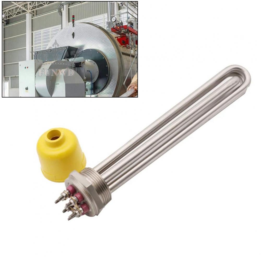 Ống Sưởi Thay Thế 3 KW 6 KW < 0.5 MA Chất Lượng Cao Nhẫn Thép Không Gỉ