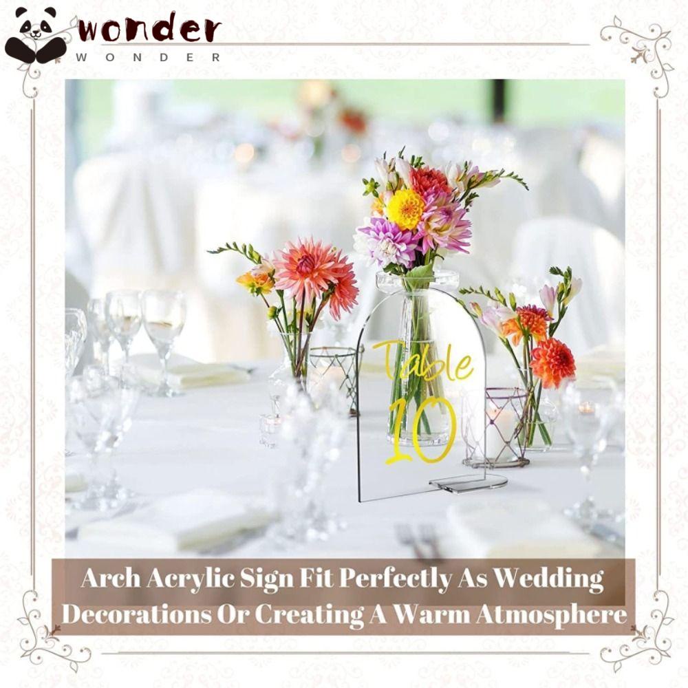 Bộ 5 Chữ Số Để Bàn Chất Liệu Acrylic