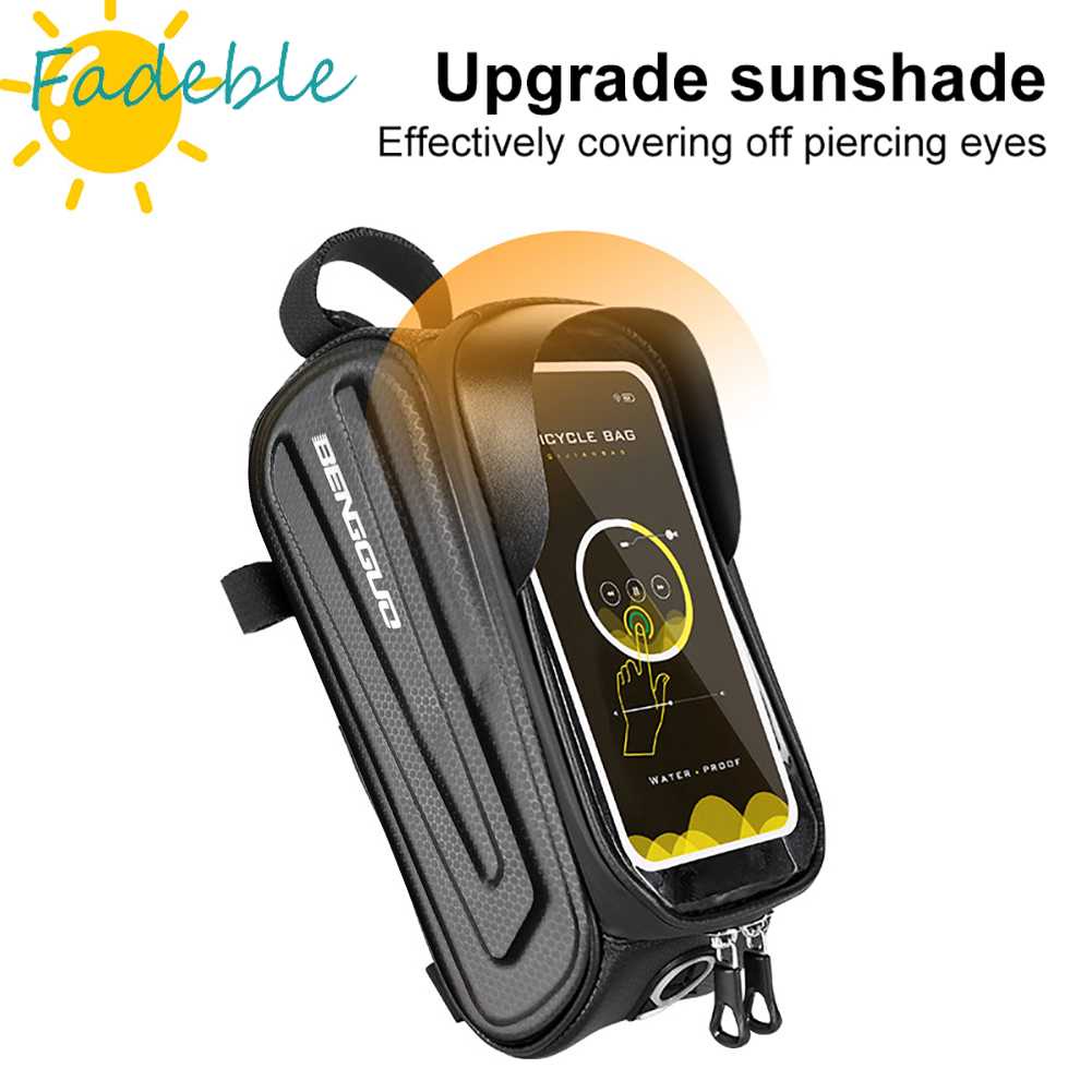 Túi Đựng Điện Thoại Chống Thấm Nước Có Thể Chạm Màn Hình Cảm Ứng Gắn Khung Trướ