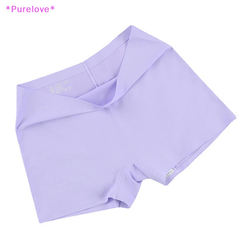 Quần Lót Boxer Vải Cotton Mỏng Không Đường May Thiết Kế Dễ Thương Cho Nữ Mới