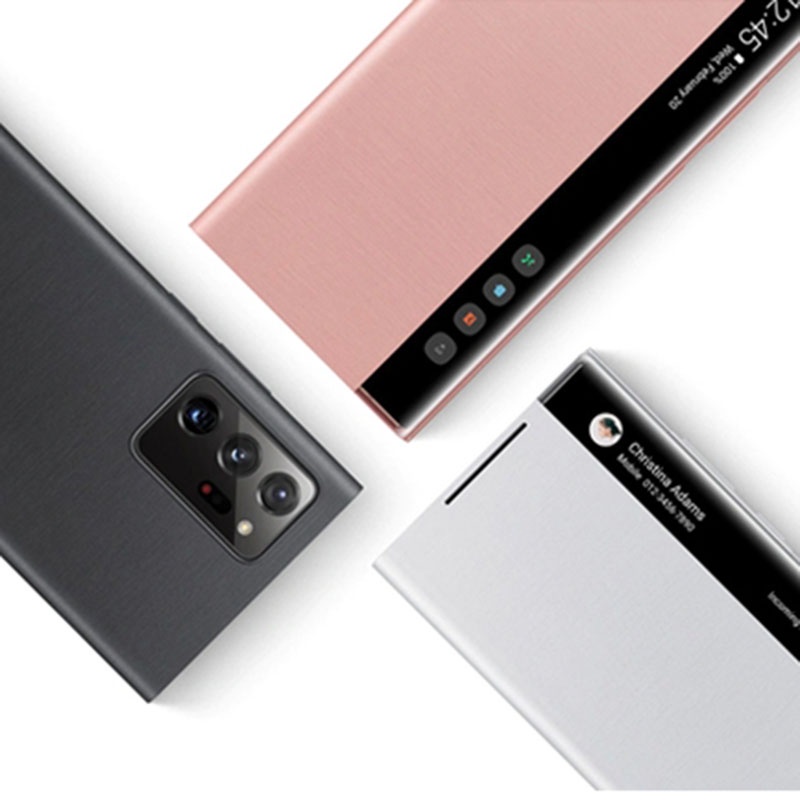 Bao Da Điện Thoại Nắp Lật Thông Minh Cho Samsung Galaxy Note 20 Ultra 5G Note20