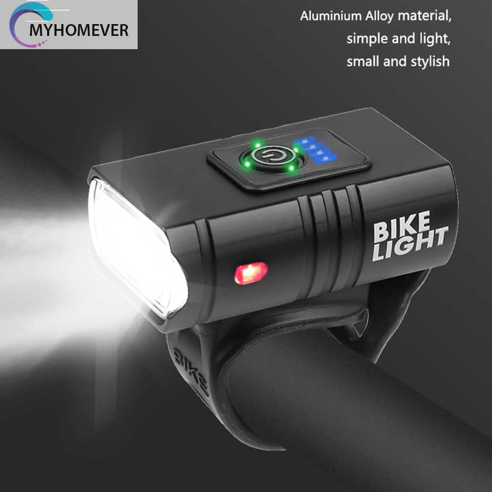 Đèn Pha LED 6 Chế Độ 10W 800LM Kèm Sạc USB Chuyên Dụng Cho Xe Đạp Leo Núi