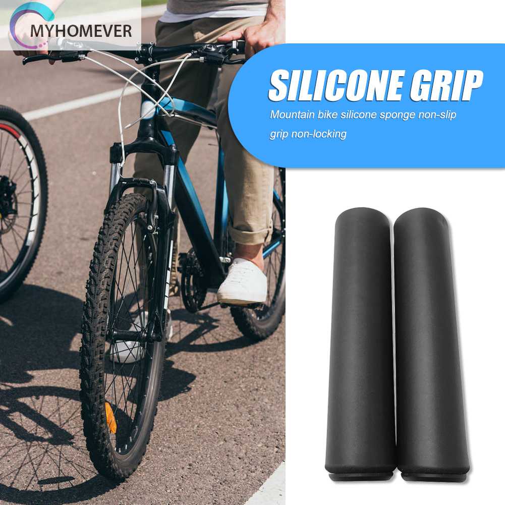 1 Cặp Bọc Tay Lái Xe Đạp Bằng Silicone Chống Trượt