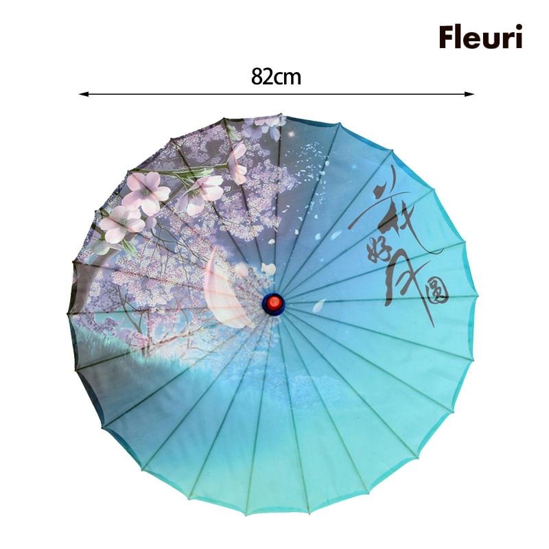 Dù Giấy Dầu 32 inch Dùng Hóa Trang Tiệc Cưới Phong Cách Trung Hoa