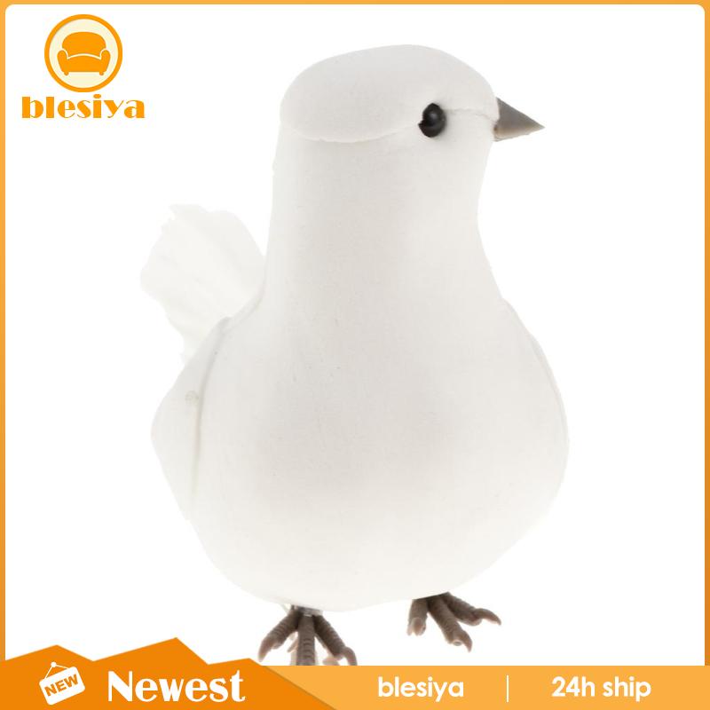 Set 2 Chú Chim Đuôi Dài Nhân Tạo Dùng Trang Trí